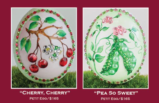 Two Exclusive Petit Eggs…. Historical Christmas Barn